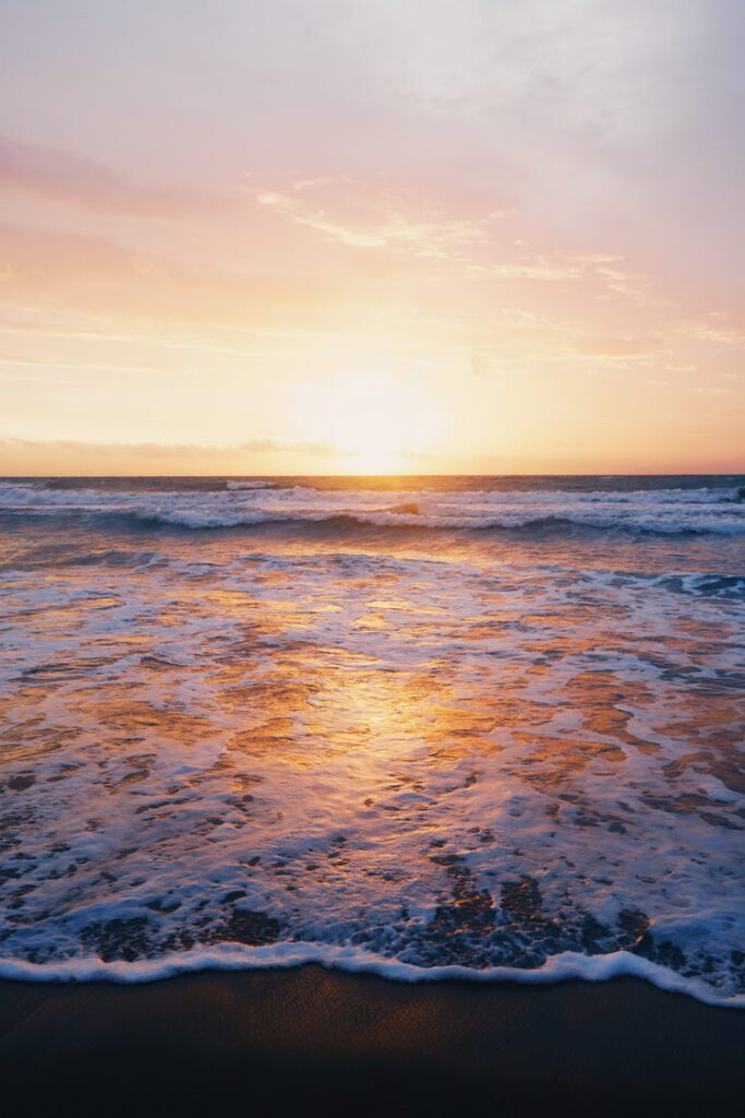 beach sunset